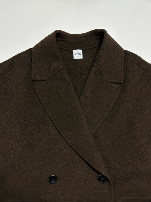 DOUBLE FACE PEA COAT /Y253-71090